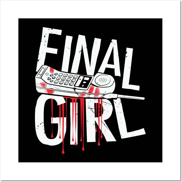 Final Girl Wall Art by ObiPatricKenobi